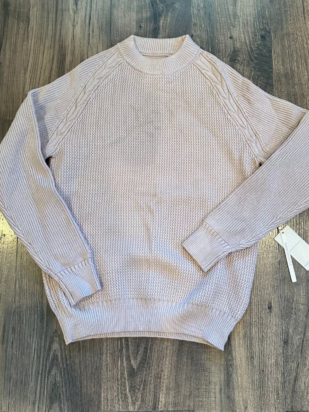 NEW HB Hudson & Barrow Knitwear Collection Sweater, Atmosphere, beige Size Small